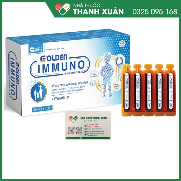 Golden Immuno - Tăng cường sức khỏe, nâng cao sức đề kháng